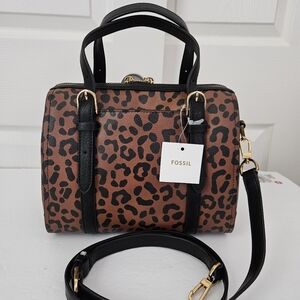 Fossil NWT Satchel Crossbody Bag